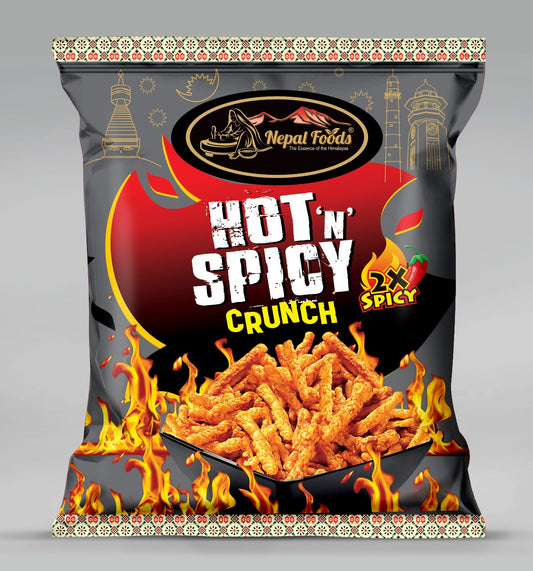 Hot n Spicy Crunch – authentic Nepali product available in the UK